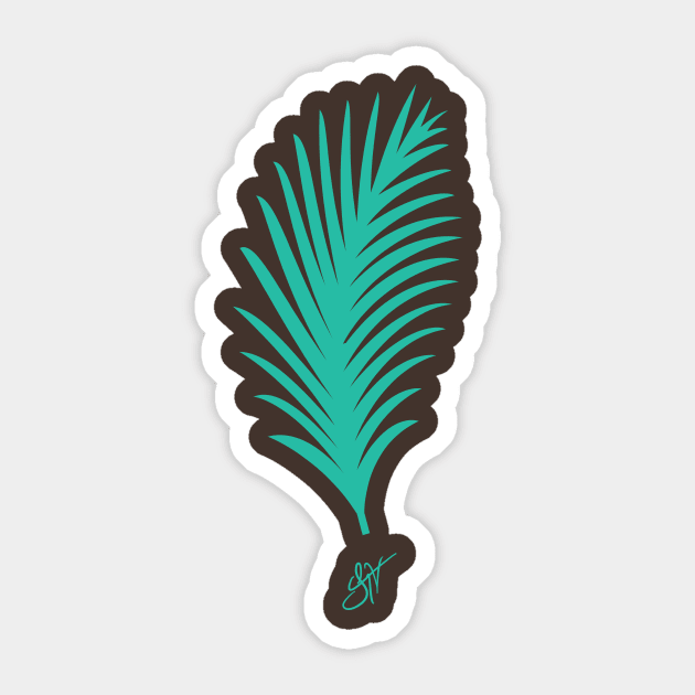 JTV "Palm Frawn" Verano 16 Tee Sticker by jhonithevoice